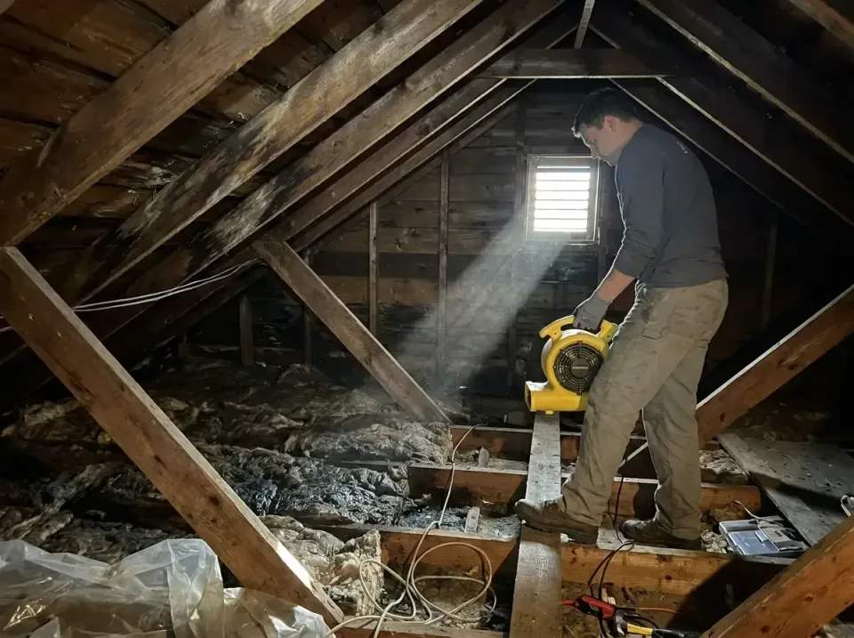 attic-water-damage-drying-proc-007 — frequently asked questions, Emergency Water Extraction & 24/7 Flood Response in Long Vi…